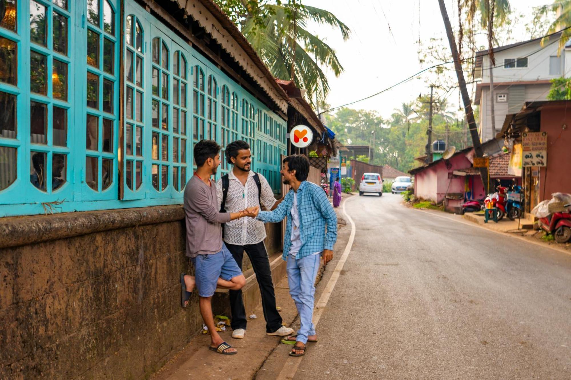 Madpackers Goa Anjuna - Bar Buitenkant foto